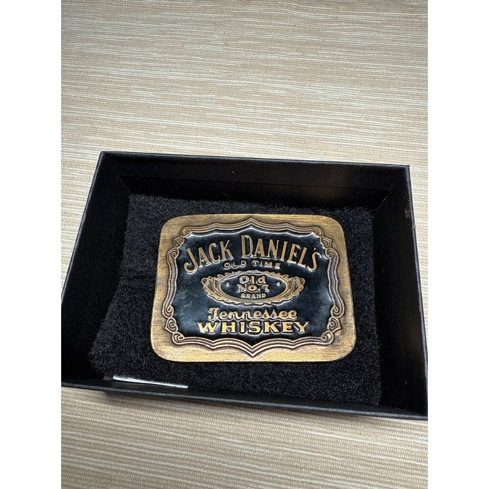 Arroyo Grande Buckle Co Vintage Jack Daniels Old No. 7 Belt Buckle